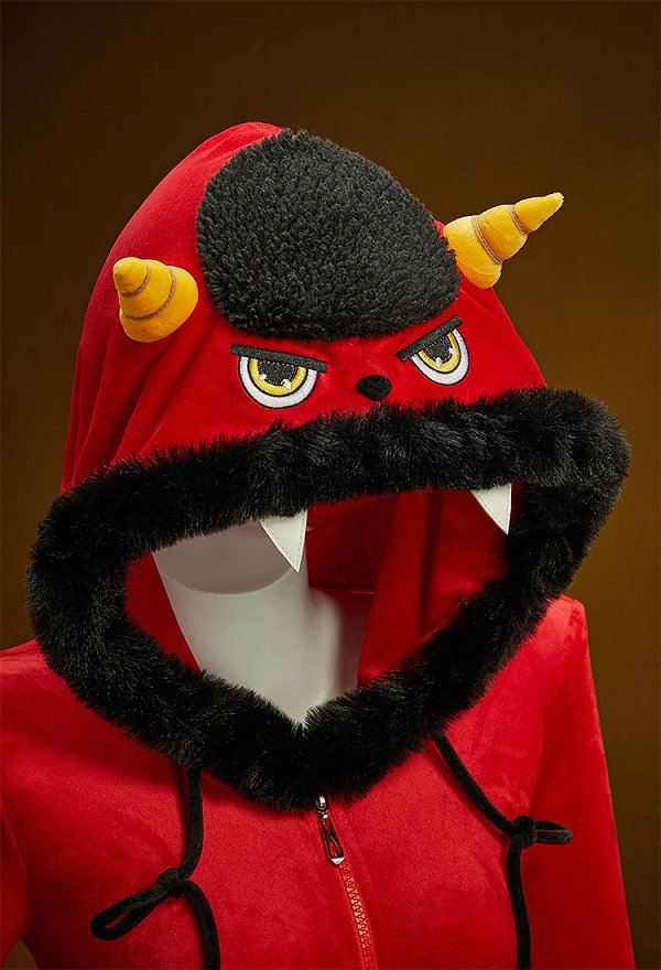 ハロウィン 赤おに コスプレ ホームウェア