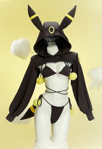 ブラッキー セクシー 下着 - ポケモン ブラッキー セクシー コスプレ
