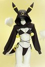ポケモン ブラッキー セクシー コスプレ 下着 ビキニセット&コート