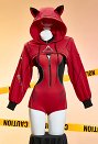 アスカ セクシー コスプレ サイバー風 運動 ボディースーツ
