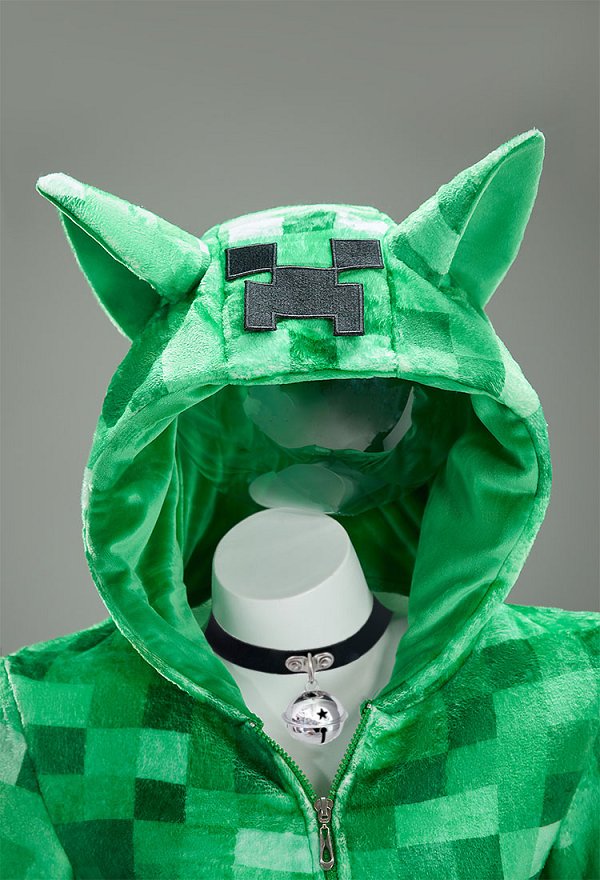 マインクラフト くーりーぱー セクシー コスプレ ホームウェア