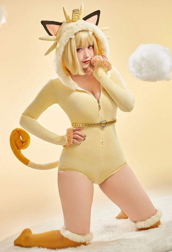 ポケモン ニャース セクシー コスプレ ホームウェア