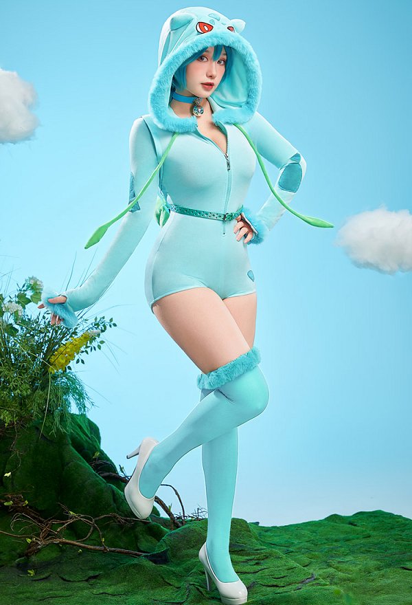 ポケットモン フシギダネ セクシー コスプレ ホームウェア