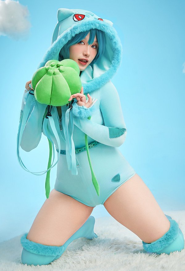 ポケットモン フシギダネ セクシー コスプレ ホームウェア