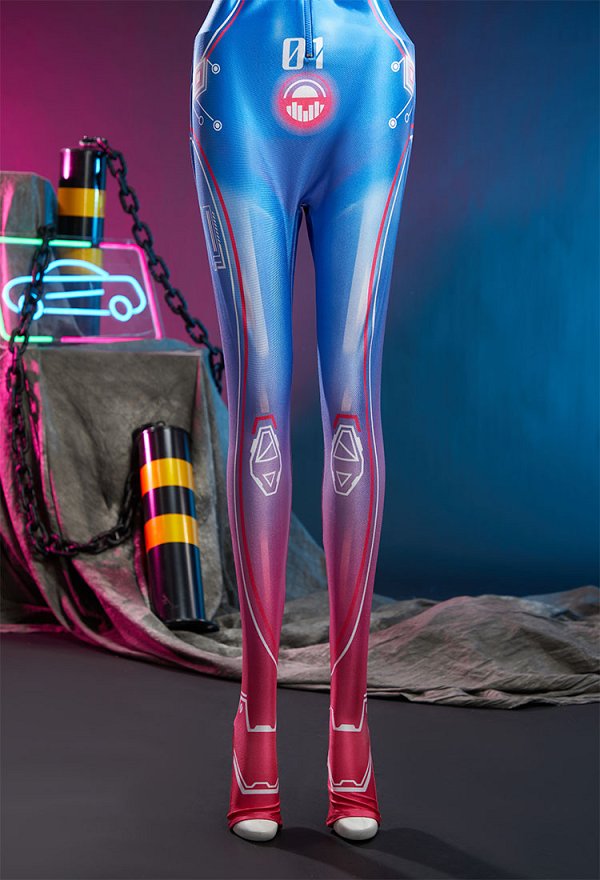 ディーバ  D.Va セクシー コスプレ ボディスーツ
