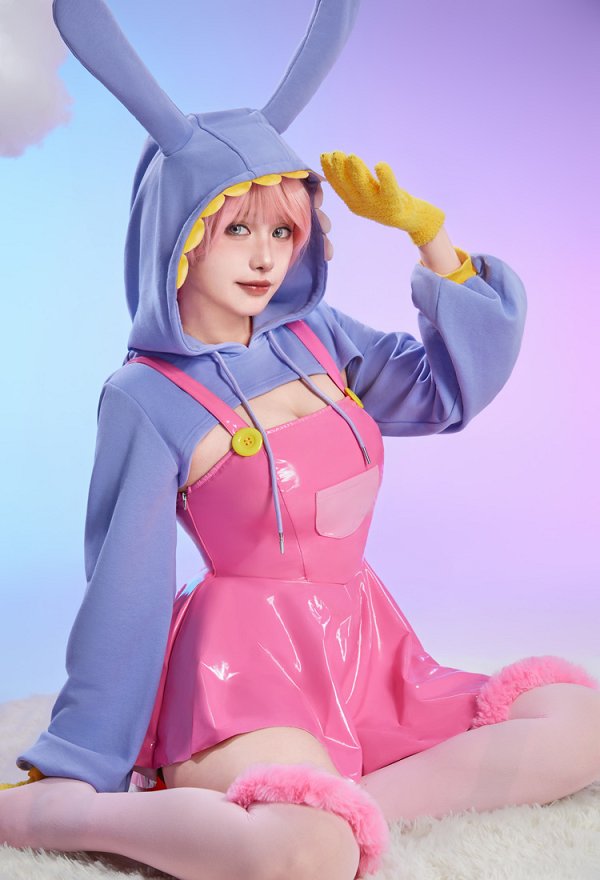 ザ・アメイジング・デジタル・サーカス ジャックス セクシー コスプレ ドレス ザ・アメイジング・デジタル・サーカス ジャックス セクシー コスプレ ドレス
