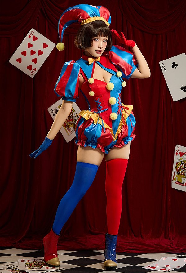ポムニ セクシー コスプレ ボディスーツ