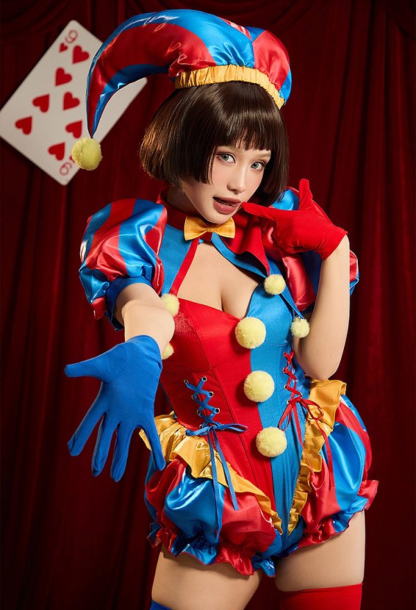 ポムニ セクシー コスプレ ボディスーツ