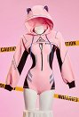 真希波・マリ セクシー コスプレ サイバー風 運動 ボディースーツ