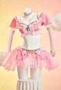 マリオ ピーチ姫 セクシー コスプレ 下着 ピンク色