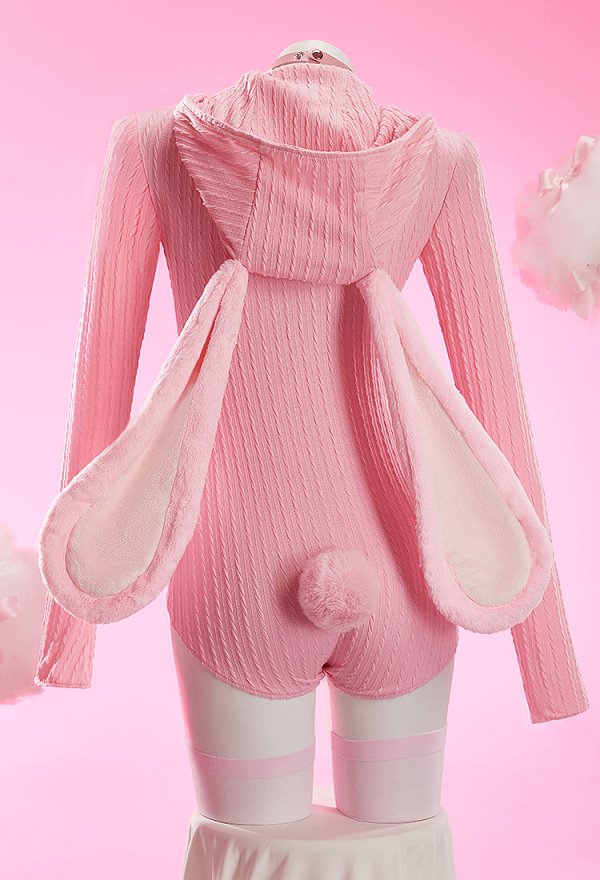 ウサギ セクシー コスプレ 編み物 ホームウェア