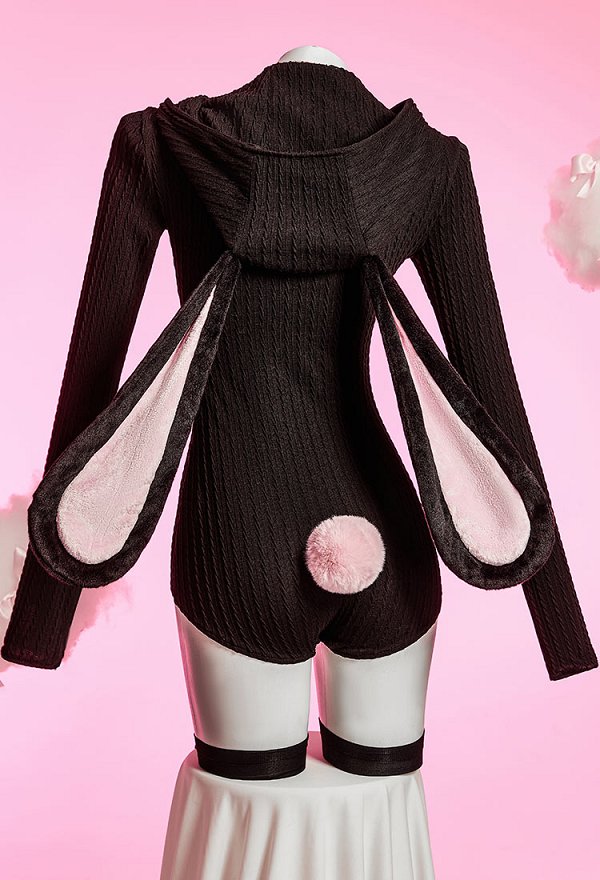 ウサギ セクシー コスプレ 編み物 ホームウェア