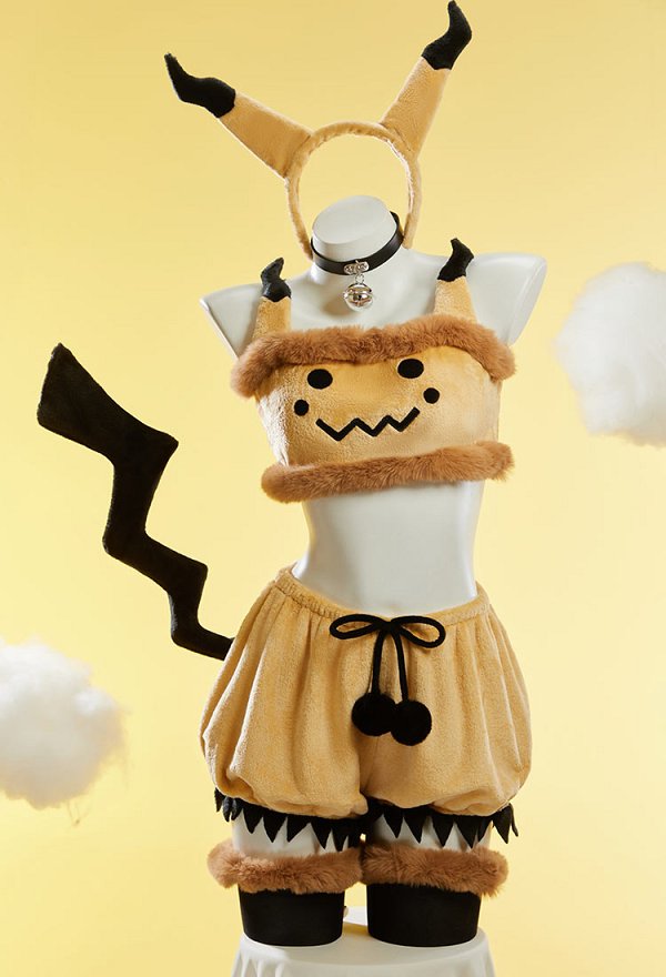 ポケモン ミニキュウ セクシー コスプレ ビキニセット ぬいぐるみ