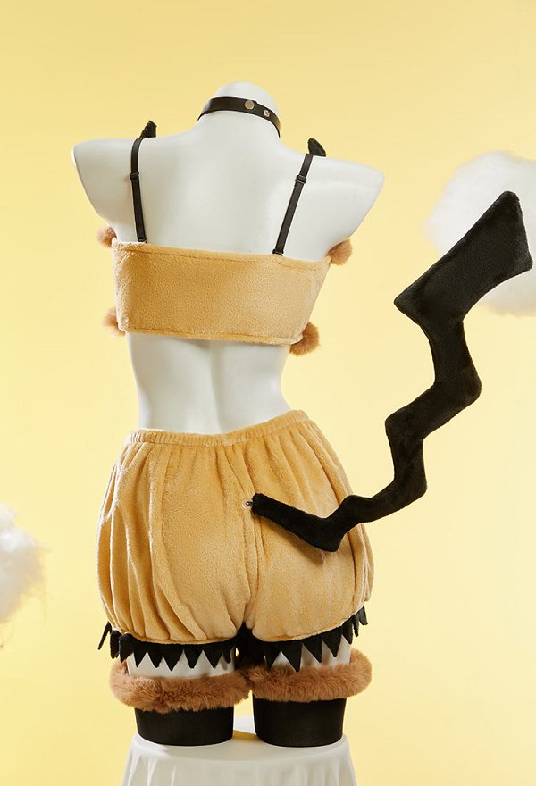 ポケモン ミニキュウ セクシー コスプレ ビキニセット ぬいぐるみ