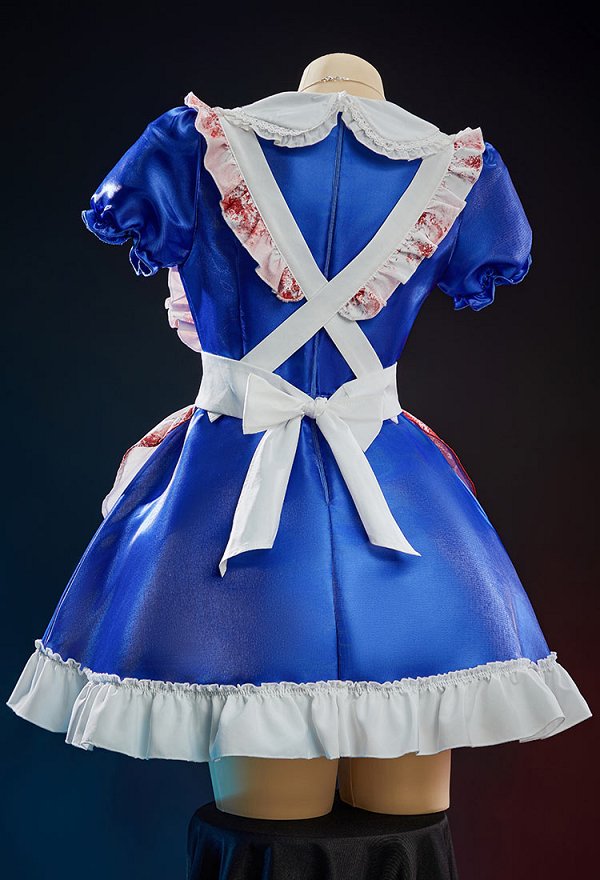 アリス マッドネス・リターンズ セクシー コスプレ 血痕 プリント ワンピース アリス マッドネス・リターンズ セクシー コスプレ 血痕 プリント ワンピース