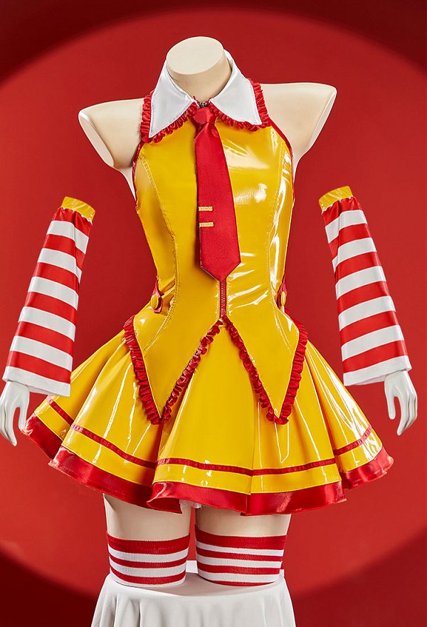 ミク マクドナルド 派生 セクシー メイド コスプレ ミク マクドナルド 派生 セクシー メイド コスプレ