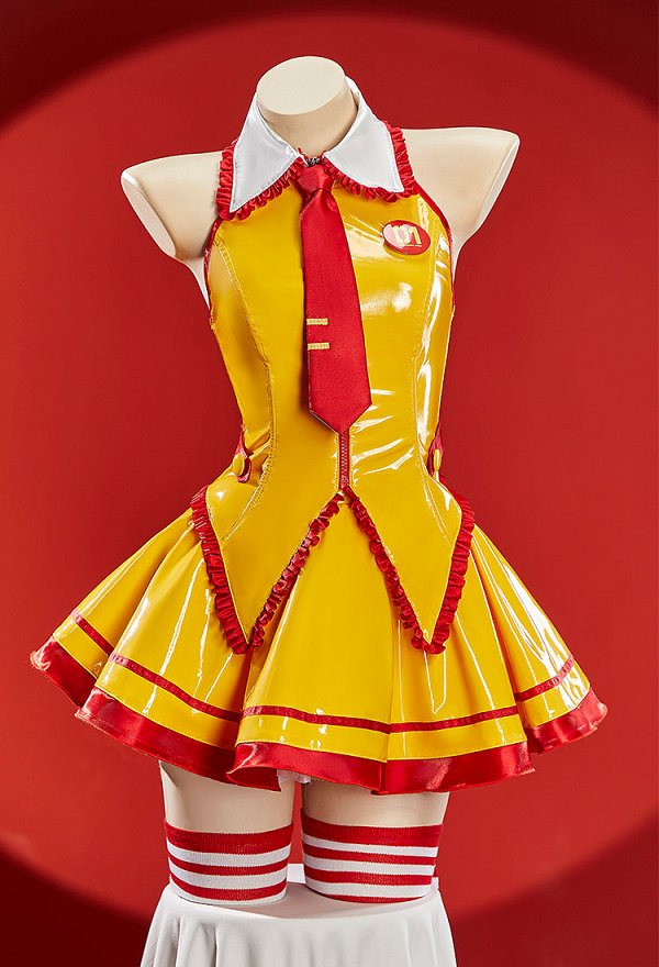 ミク マクドナルド 派生 セクシー メイド コスプレ ミク マクドナルド 派生 セクシー メイド コスプレ