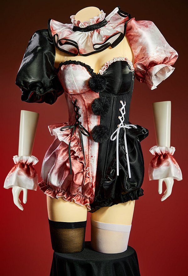 ホラー ピエロ風 ハロウィン ワンピース ジャケット セット