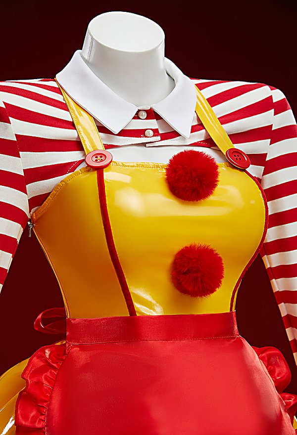 マック風 ピエロ セクシー コスチューム