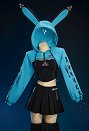 サイバー風 セクシー コスプレ ヨガセット