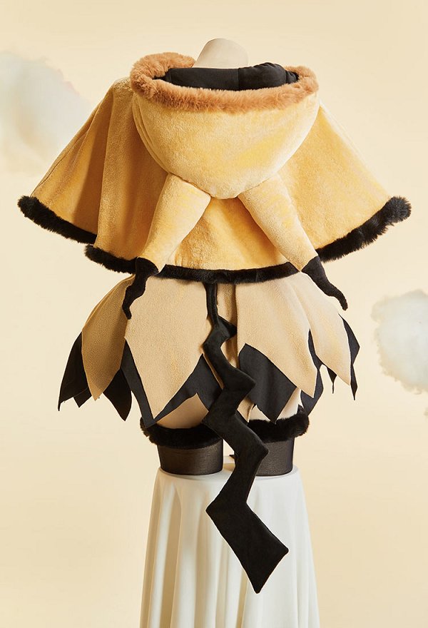 PM ミミッキュ 擬人化 セクシー コスプレ ワンピース マントとしっぽ付き