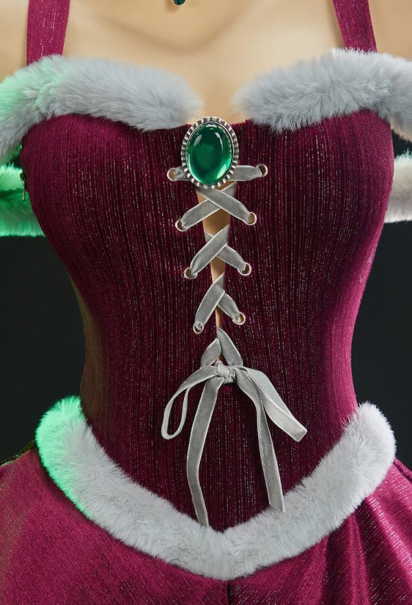 ティーン・タイタンズ スターファイアー セクシー コスプレ 同人 クリスマス ドレス
