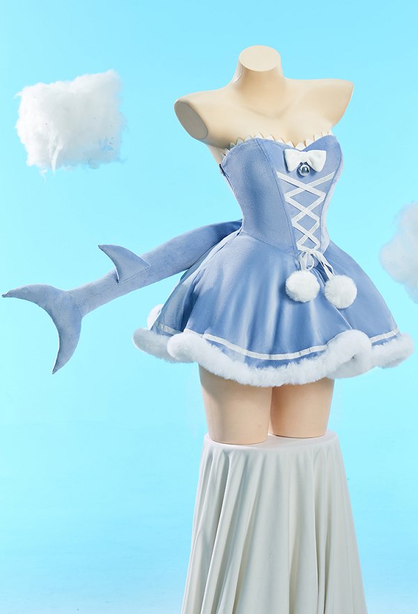 サメ セクシー コスプレ クリスマス ホームウェア