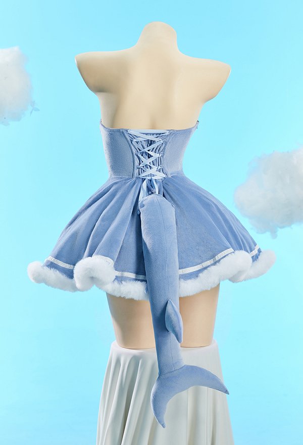 サメ セクシー コスプレ クリスマス ホームウェア