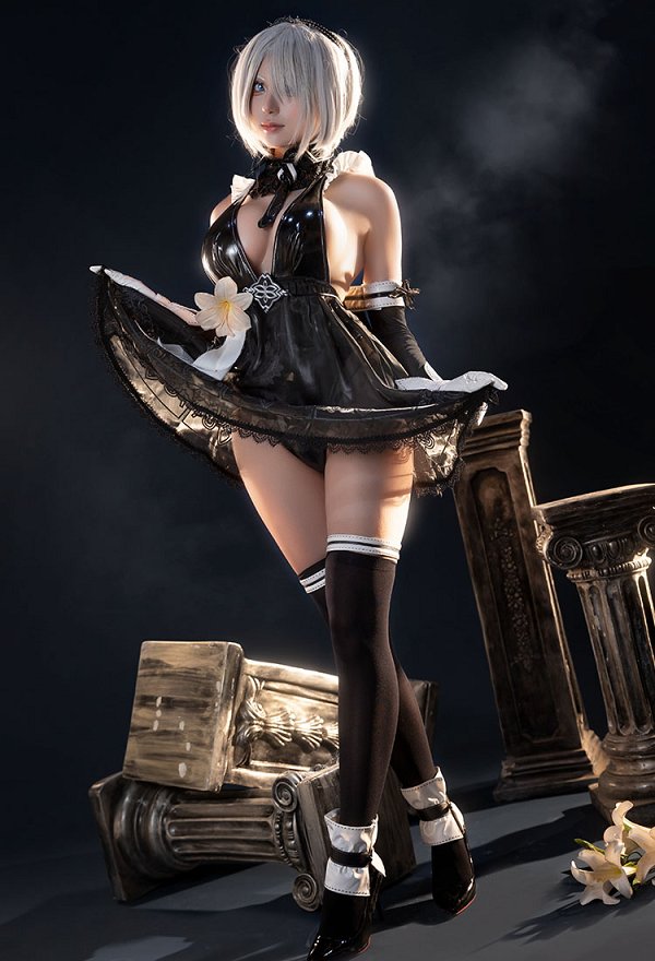 Stellar Blade X NieR:Automata ヨルハ非公式儀礼服 2B コスプレ 衣装