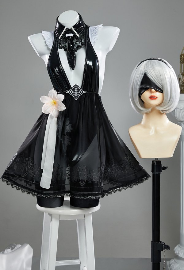 Stellar Blade X NieR:Automata ヨルハ非公式儀礼服 2B コスプレ 衣装