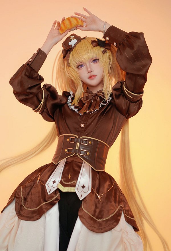 しゅごキャラ！×サンリオキャラクターズ アクリルスタンド ほしな歌唄×クロミ コスプレ 衣装