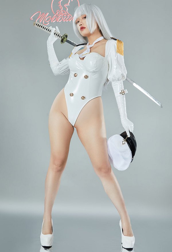 修道女 シスター（illustration by Chowbie）コスプレ 衣装 ミリタリースタイル白