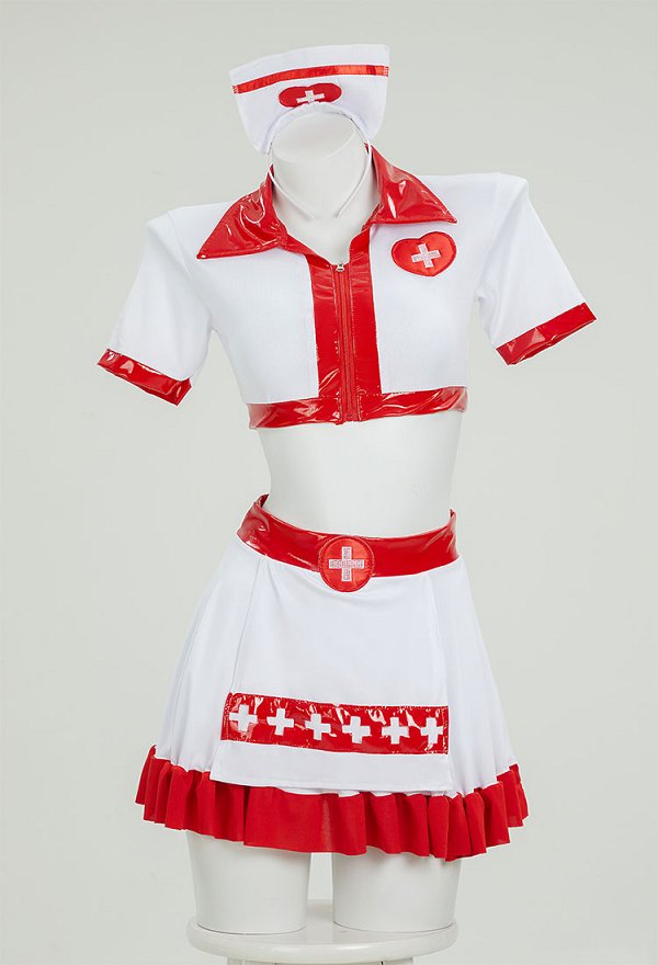 ハロウィン セクシー コスプレ ナース服