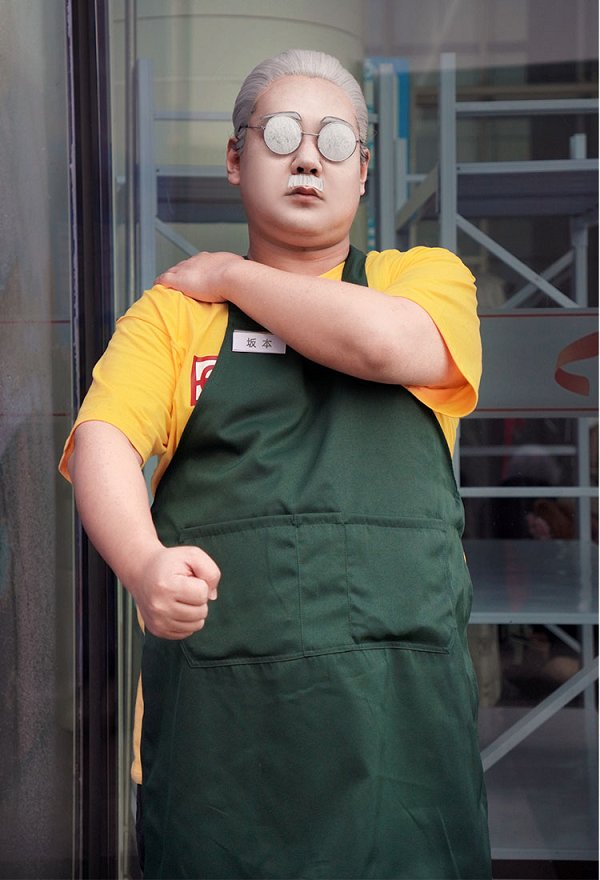 アニメ 坂本太郎 コスプレ Tシャツ