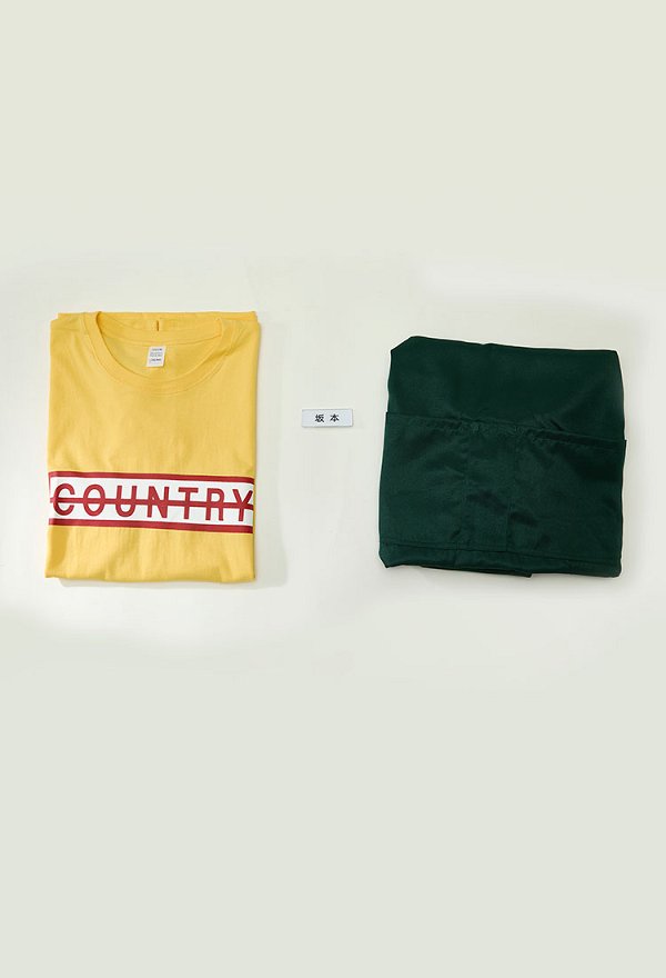 アニメ 坂本太郎 コスプレ Tシャツ
