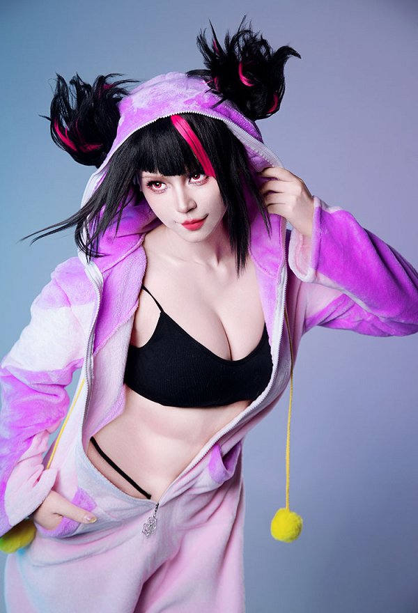 ストリートファイター ハン・ジュリ コスプレ パジャマ