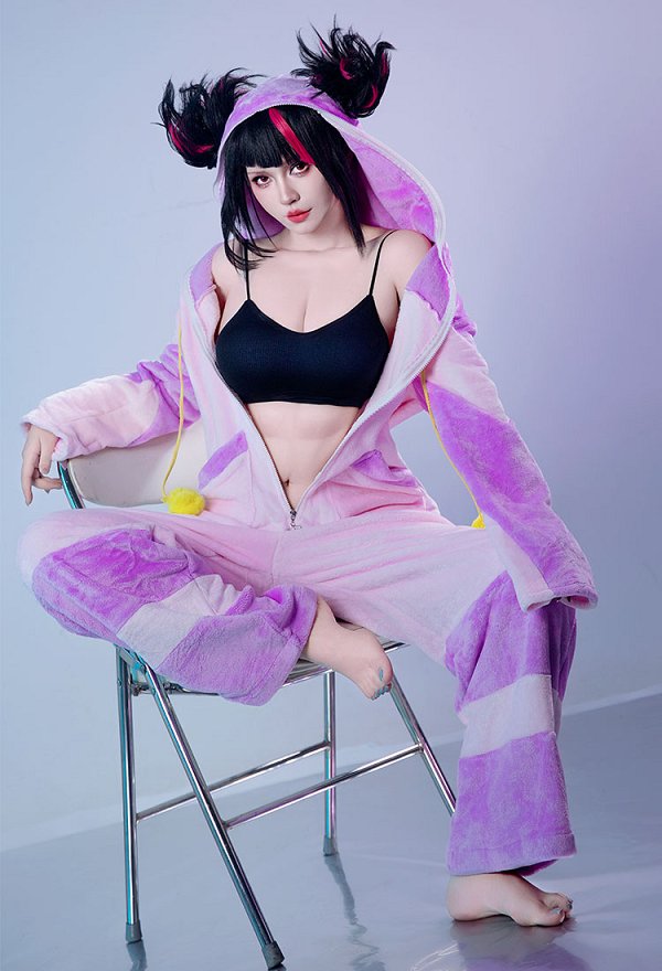 ストリートファイター ハン・ジュリ コスプレ パジャマ