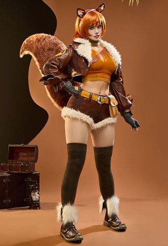 マーベルライバルズ スクイール・ガール コスプレ 衣装
