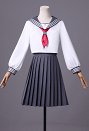 サイレントヒルf 深水雛子 グレー 制服 コスプレ 衣装