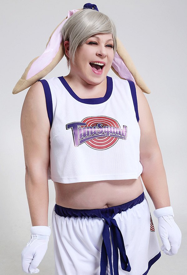 スペース・ジャム ローラ・バニー うさぎ コスプレ 衣装 プラスサイズ スペース・ジャム ローラ・バニー うさぎ コスプレ 衣装 プラスサイズ