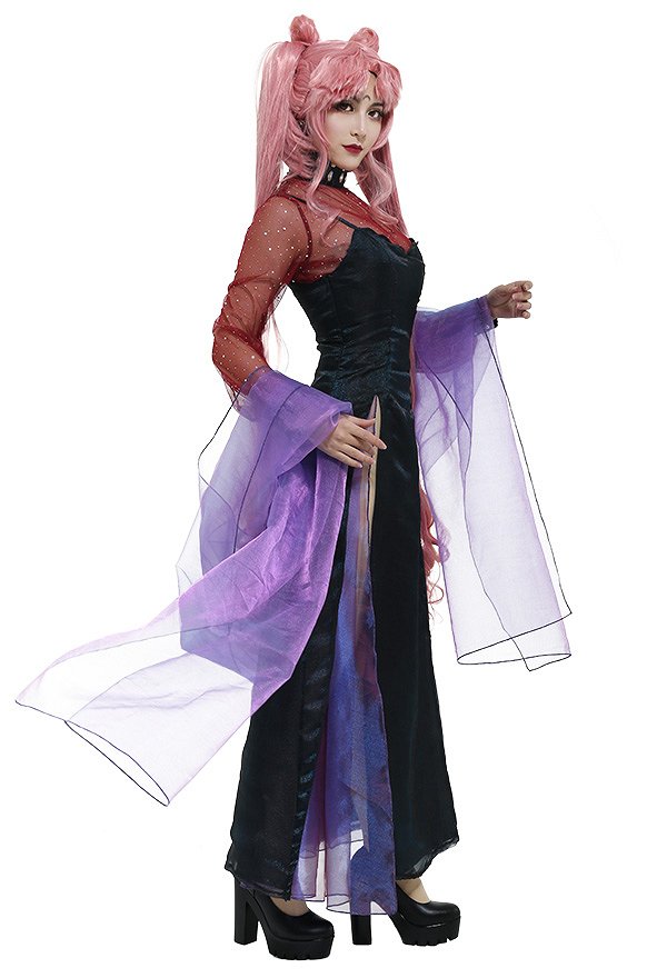 美少女戦士セーラームーン ちびうさ ブラック・レディ コスプレ 衣装 ドレス 美少女戦士セーラームーン ちびうさ ブラック・レディ コスプレ 衣装 ドレス