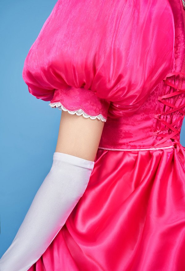 ピーチ姫 コスプレ 衣装 ピンクドレス ピーチ姫 コスプレ 衣装 ピンクドレス