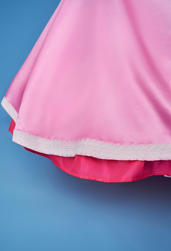 ピーチ姫 コスプレ 衣装 ピンクドレス ピーチ姫 コスプレ 衣装 ピンクドレス