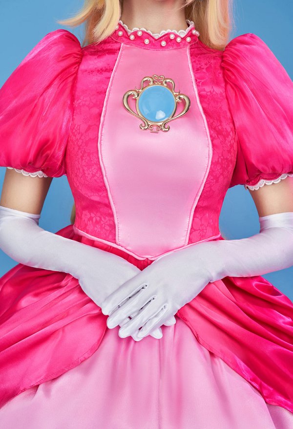 ピーチ姫 コスプレ 衣装 ピンクドレス ピーチ姫 コスプレ 衣装 ピンクドレス