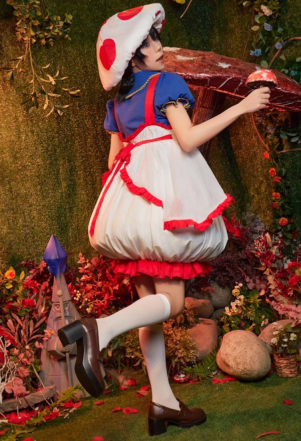 マリオ 小さいキノコ コスプレ 衣装 マリオ 小さいキノコ コスプレ 衣装