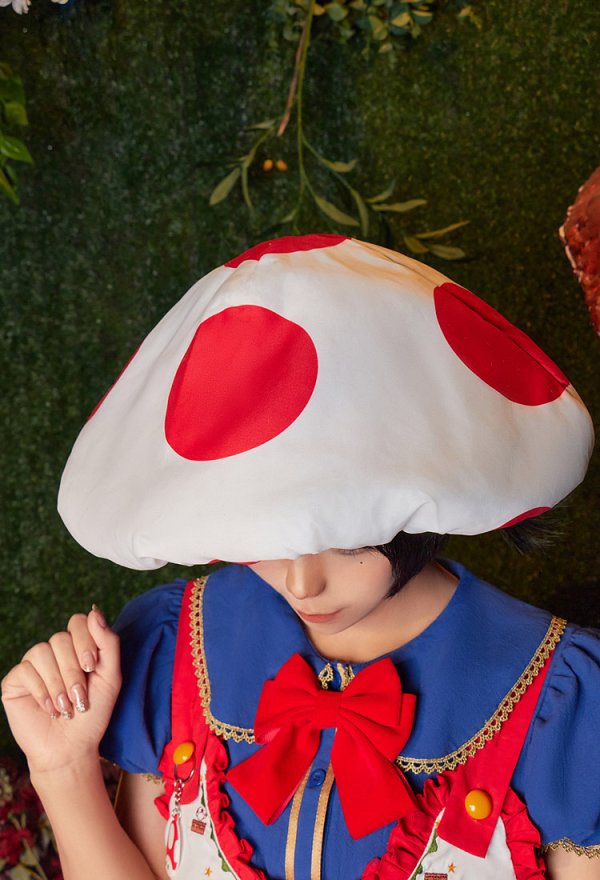 マリオ 小さいキノコ コスプレ 衣装 マリオ 小さいキノコ コスプレ 衣装