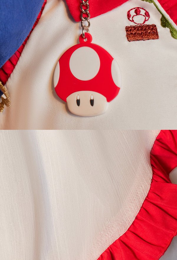 マリオ 小さいキノコ コスプレ 衣装 マリオ 小さいキノコ コスプレ 衣装