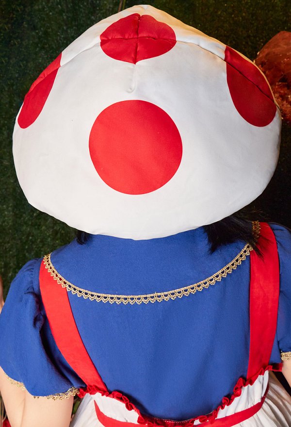 マリオ 小さいキノコ コスプレ 衣装 マリオ 小さいキノコ コスプレ 衣装