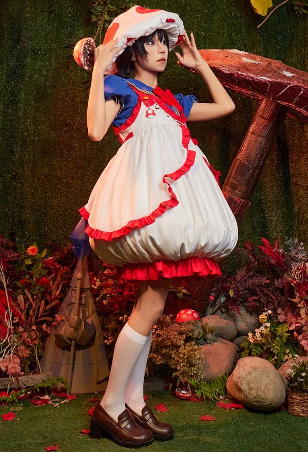 マリオ 小さいキノコ コスプレ 衣装 マリオ 小さいキノコ コスプレ 衣装