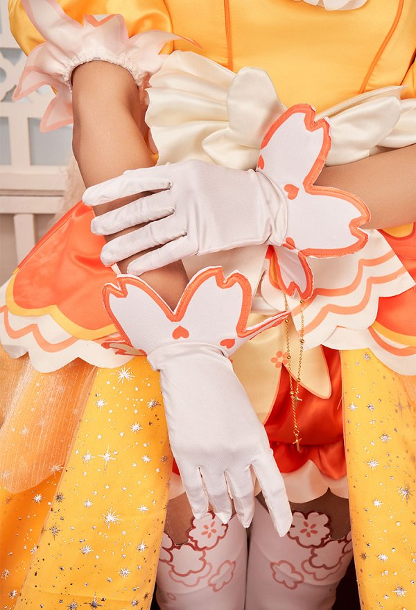 Miccostumes x akuoart マリオ デイジー コスプレ 衣装 姫ドレス Miccostumes x akuoart マリオ デイジー コスプレ 衣装 姫ドレス